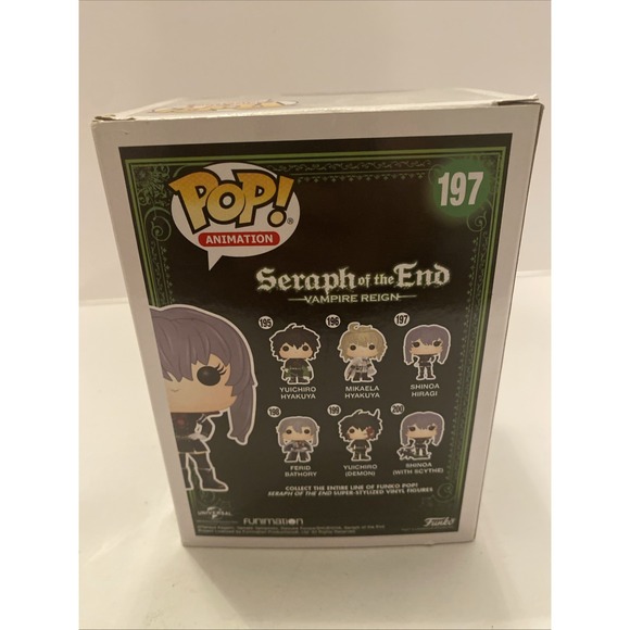 Funko Pop! Seraph of the End #197: Shinoa Hiragi - Picture 3 of 6